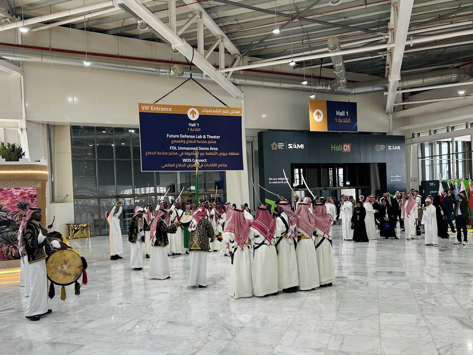사우디 아르다(Saudi Ardah) 공연 — 출처: 통신원 촬영