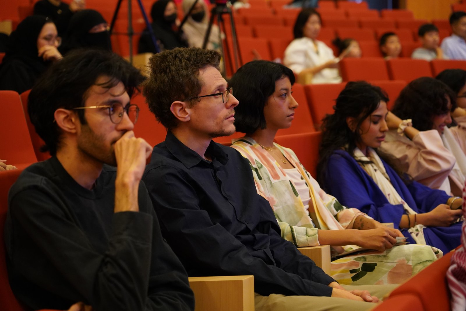 Audience at the performance