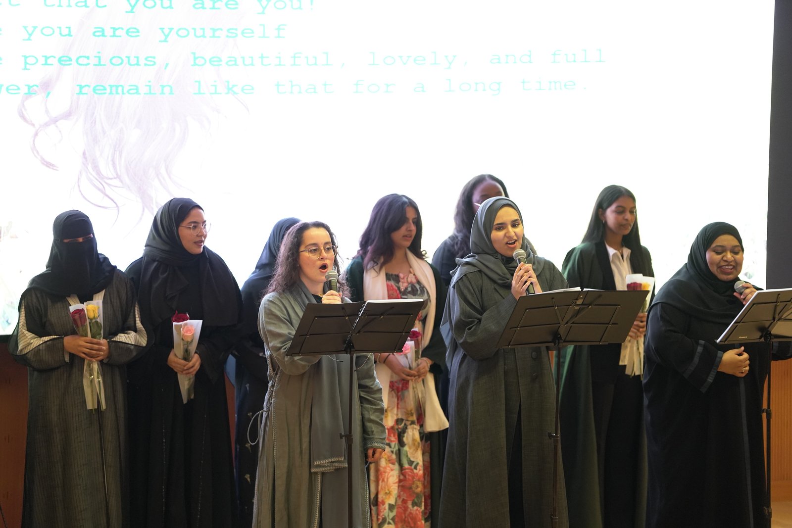 Full ensemble choir